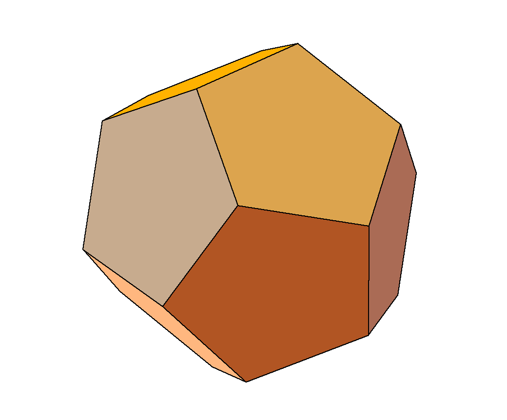 Правильный додекаэдр картинка